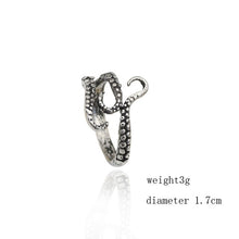 Load image into Gallery viewer, Gothic Punk Ring Men Retro Dragon Rabbit Snake Tiger Wolf Rings Skeleton Devil Evil Eye Pentagram Animal Male Ring Jewelry Anel - Jewels of Artemis