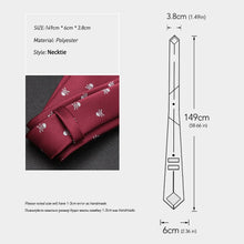 Load image into Gallery viewer, Mens Tie Casual Slim Skull Ties - Jewels of Artemis