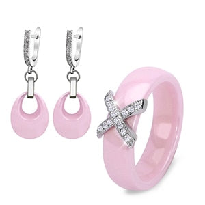 Earrings and X Cross Rings for Women - Jewels of Artemis
