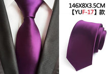 Load image into Gallery viewer, Luxury 8cm Men&#39;s Classic Tie Silk Jacquard Cravatta Floral Plaids Necktie Striped Ties - Jewels of Artemis