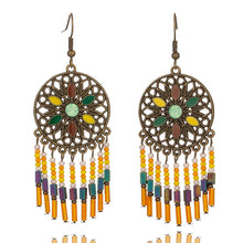 Load image into Gallery viewer, Ethnic Dangle Drop Earrings - Jewels of Artemis