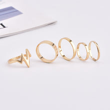 Load image into Gallery viewer, ECG women&#39;s ring 5 piece set ring - Jewels of Artemis