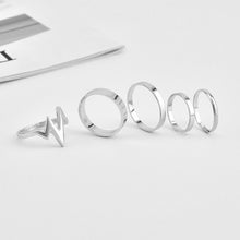 Load image into Gallery viewer, ECG women&#39;s ring 5 piece set ring - Jewels of Artemis