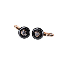 Load image into Gallery viewer, Zirconia Stone Ceramic Earrings - Jewels of Artemis