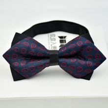 Load image into Gallery viewer, Adjustable Luxury Men&#39;s Bow Tie Arrow 2 Layers Plaids Striped - Jewels of Artemis
